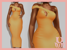 Rosary. Angie . Dress Yellow