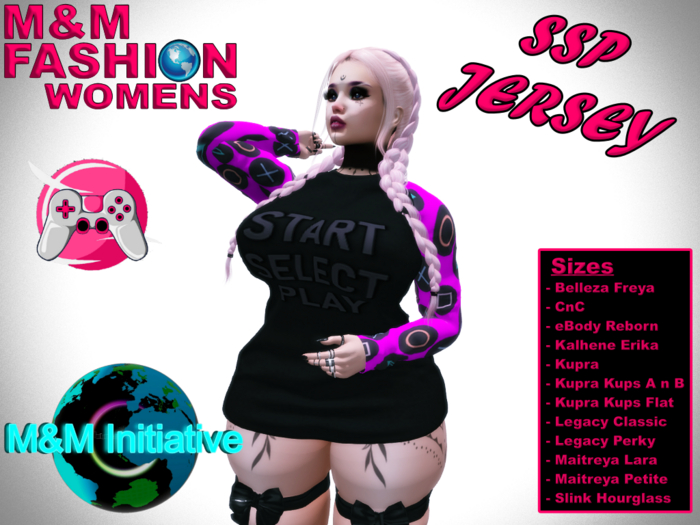 M&M Fashion - Delivery Hud - SSP Jersey - Pink
