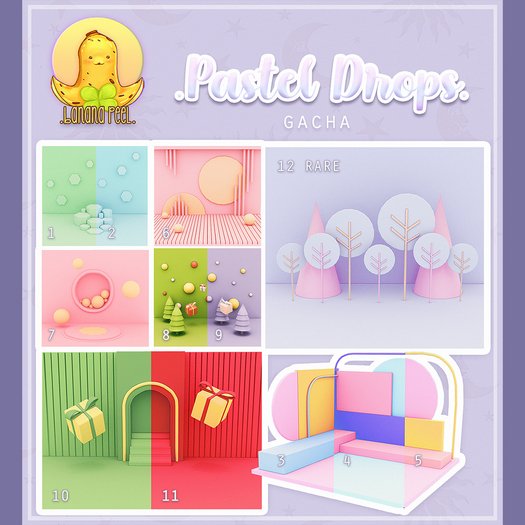 Pastel Drops - fatpack