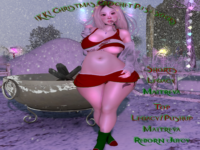 !KK! Christmas Crochet Outfit red