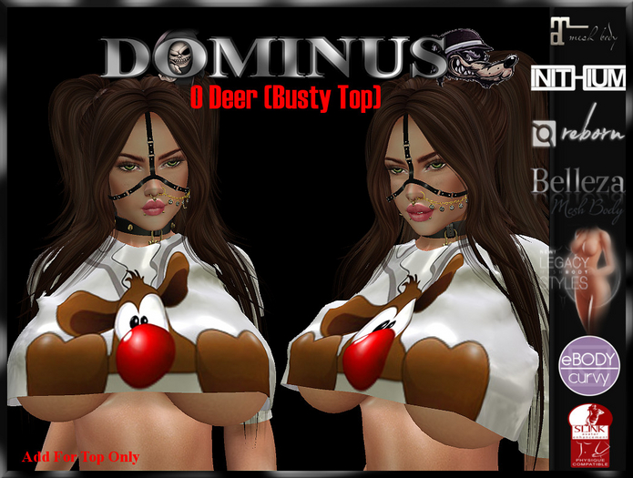 ~DOMINUS~O Deer (Busty Top)  (ADD)