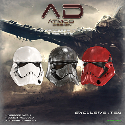 06 RARE [AD] - Phasma - HELMET - Red