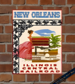 Vintage New Orleans Wall Sign - Full Perm