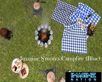 Imagine S'mores Campfire (blue)