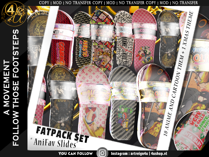 4UShop - AniFav Slides  FatPack 