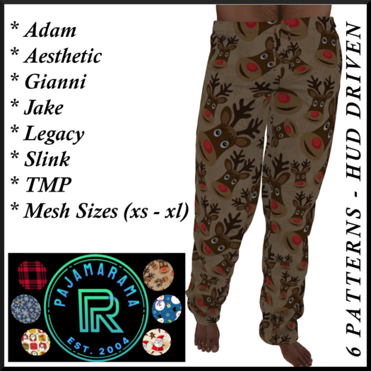 PAJAMARAMA - CHRISTMAS - FATPACK (P1) BAG  (M)