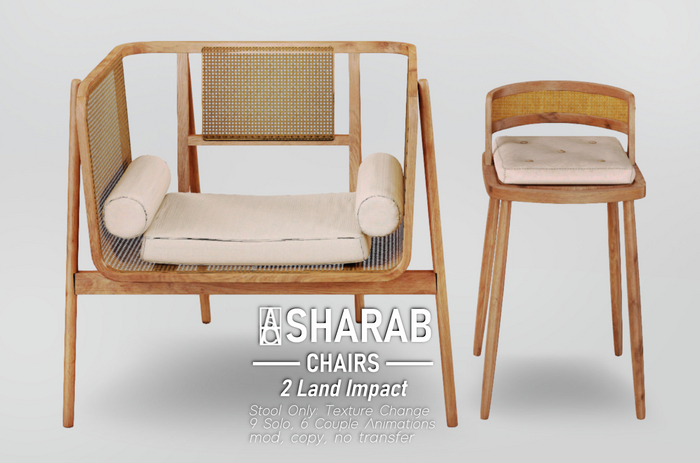 - Scafall - SHARAB / Chairs (PG Chair & Stool Only)