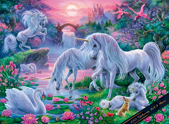 Sunset Unicorn - Full Perm