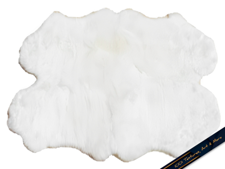 Second Life Marketplace - White Fur Rug Alpha Texture - Full Perm