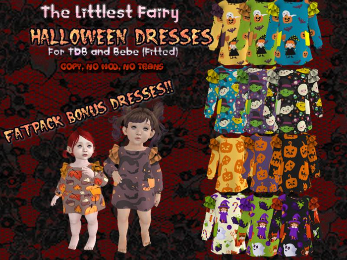 T-L-F Halloween Dress Fatpack