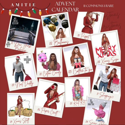 02. Amitie Advent Calendar Gacha