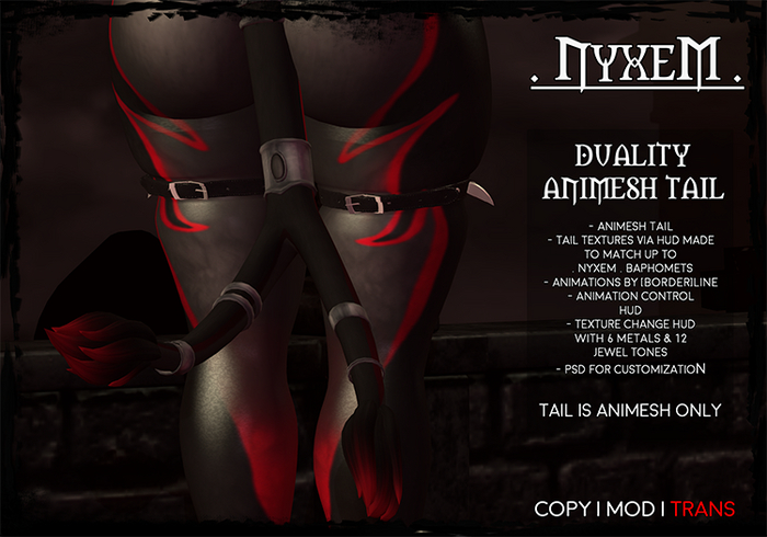 . NyxeM . Duality Animesh Tail 