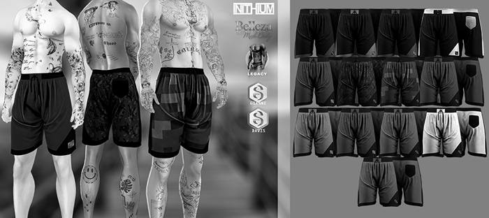 MAZA/ BoardShort Adan/ DEMO