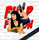 Pulp Fiction 1 Wall Decal - Full Perm
