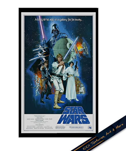 Stars Movie Poster - Mesh Frame