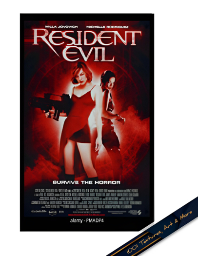 Resident Evil - Mesh Movie Poster