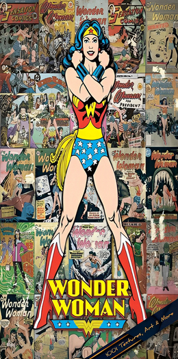 WW Comics Poster - Full Perm Texture