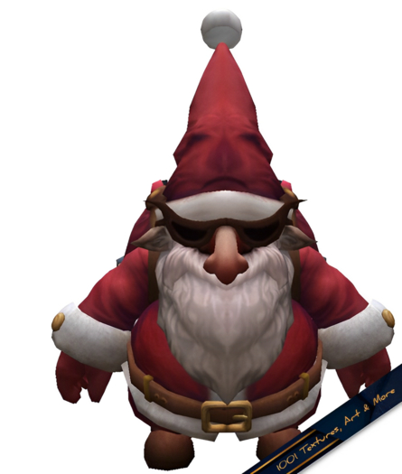 Mesh Little Santa