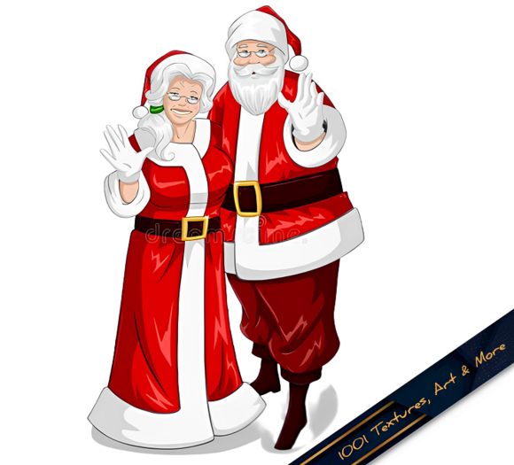 Santa's Family Alpha Texture - Full Perm