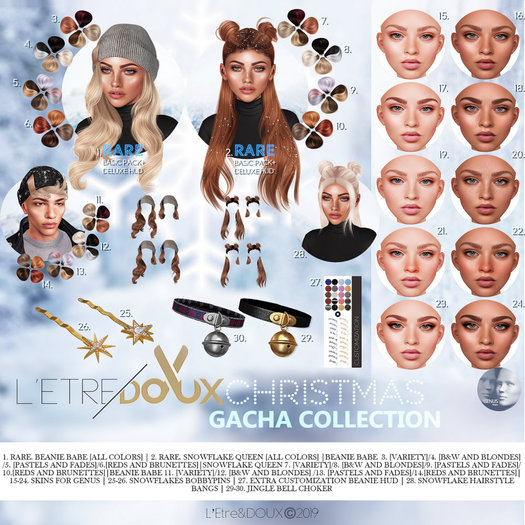 #27 DOUX - Beanie Customization [HUD/Extra]