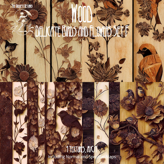 TGR - Wood - Delicate B&F Set F boxed