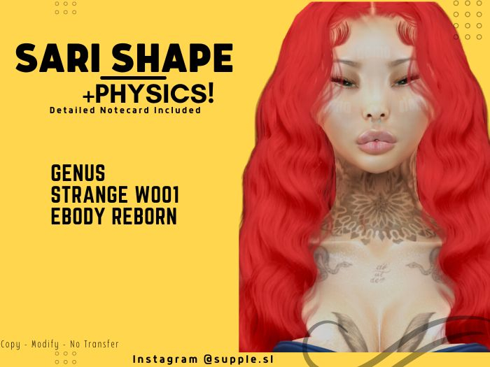 Sari Shape - Gen Strange x Reborn