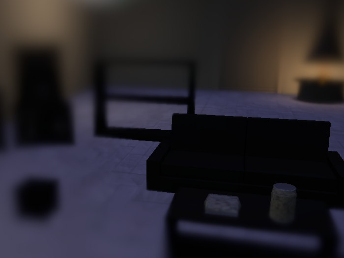 BLACK COUCH
