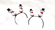 JUNE ~  Snowman Hairband