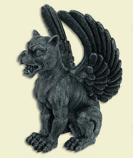 1 Prim Winged Lioness Gargoyle 