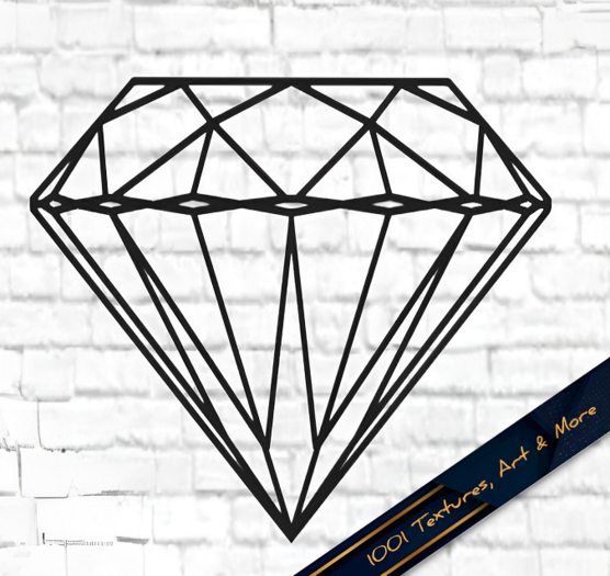 Diamond Wall Decal