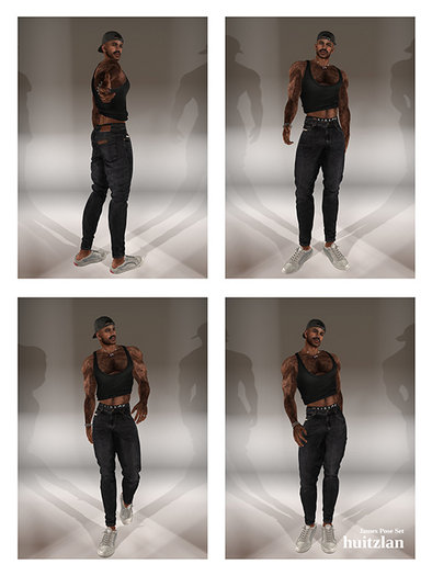 Huitzlan // James Pose Set