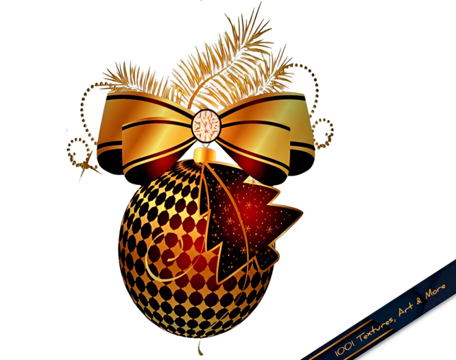 Christmas Ball Fancy Alpha Texture - Full Perm