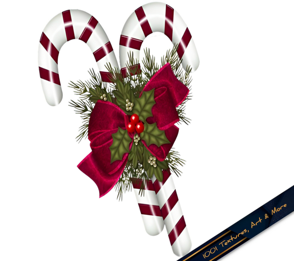 Christmas Candy Alpha Texture - Full Perm
