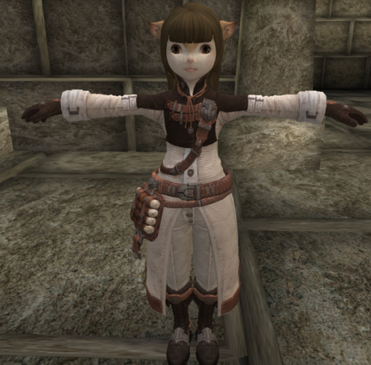 Full Perm little rogue furry girl mesh avatar tiny