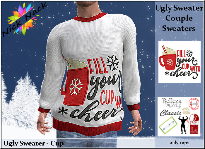 UglySweater-Male-Cup