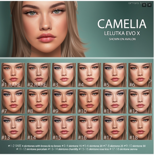 2. a.b - Camelia - Evo X RARE