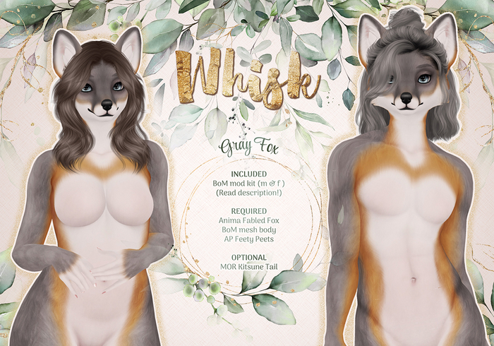 .{w}. Gray Fox : Natural