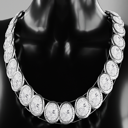 BWOKE CIRCULAR NECKALACE