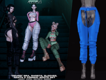 #KLUBB "Seung" Pants [Pretty Poison]