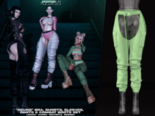 #KLUBB "Seung" Pants [Jaded]