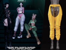 #KLUBB "Seung" Pants [Dandelion]