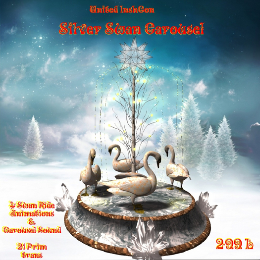 *UI* Silver Swan Carousel trans v