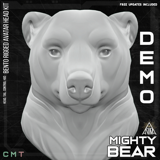 ///ANIMA\\\  Mighty Bear Head DEMO
