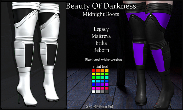 .:BoD:. Midnight Boots