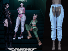 #KLUBB "Seung" Pants [Crystal Meth]