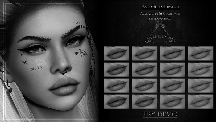Leven Ink - Asli Lipstick DEMO