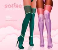 .Safira. Neon Boots Fatpack
