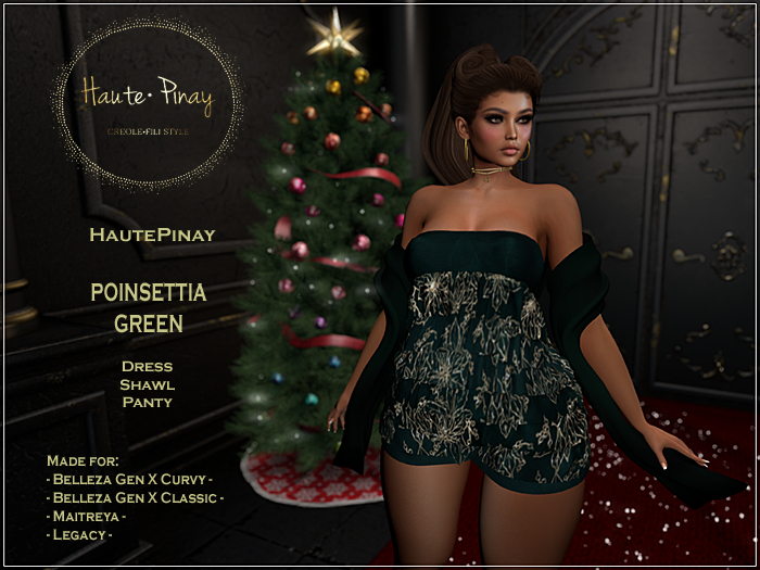 HautePinay - POINSETTIA GREEN