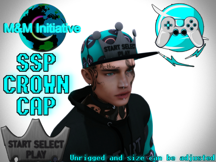 M&M Initiative - Delivery Hud - SSP Crown Cap - Turquoise