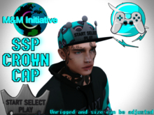 M&M Initiative - Delivery Hud - SSP Crown Cap - Turquoise